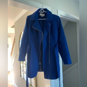 Michael Michael Kors asymmetrical zip coat